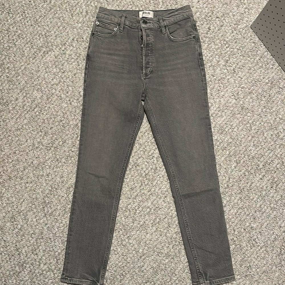 Agolde skinny grey jeans 26